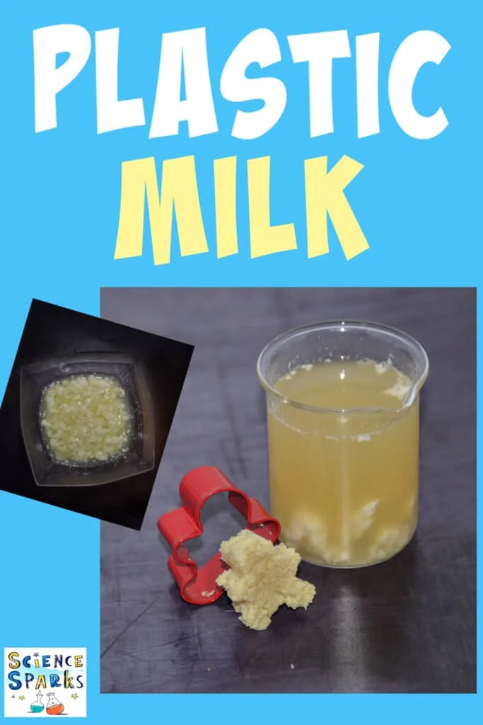 Milk science experiments illustration.