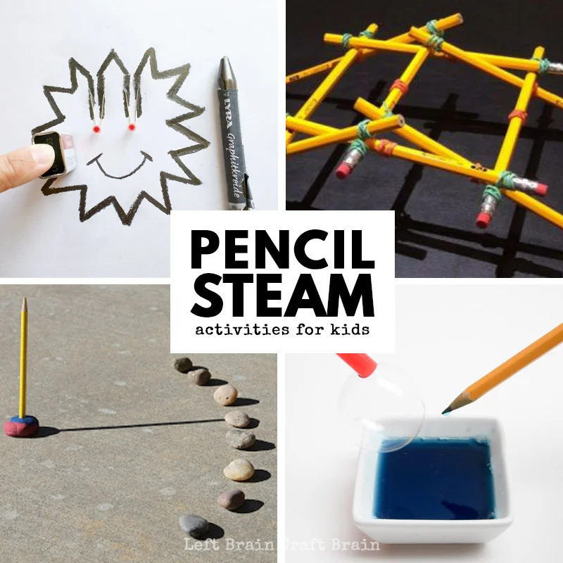 STEM and STEAM activities utilizing pencils make learning fun and creative!