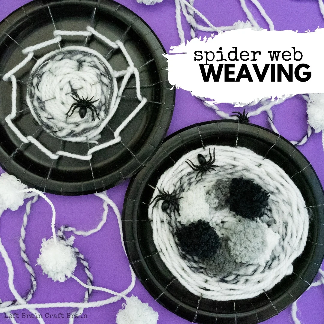 This spider web weaving project is a perfect Halloween STEM / STEAM project to add this month. It's budget friendly too, with just paper plates & yarn.
