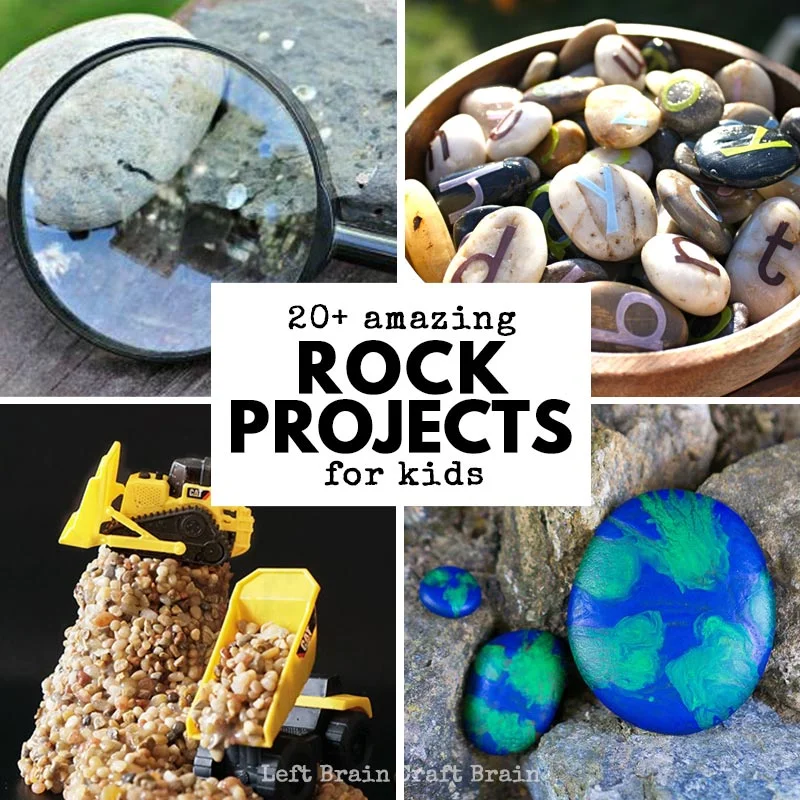 Engage kids with DIY rock crafts and activities that are ideal for spring or Earth Day.