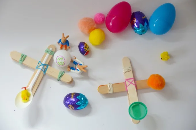 Egg catapult activity