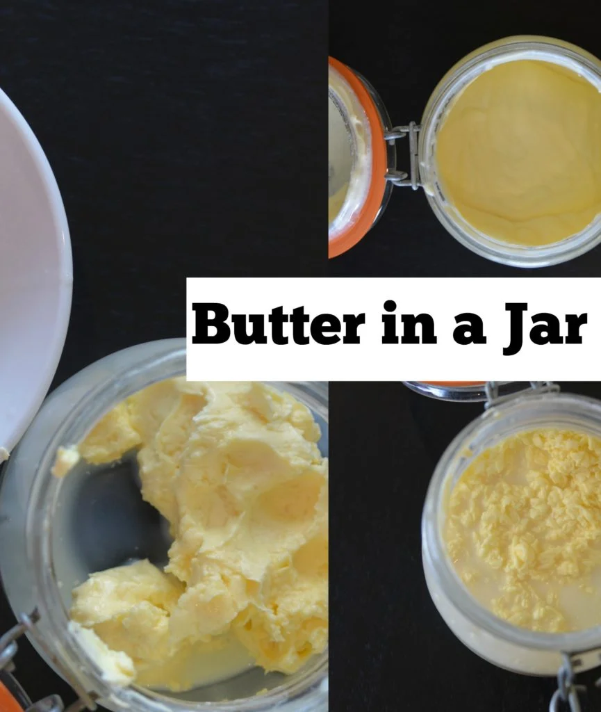 How to Make Butter in a jar.