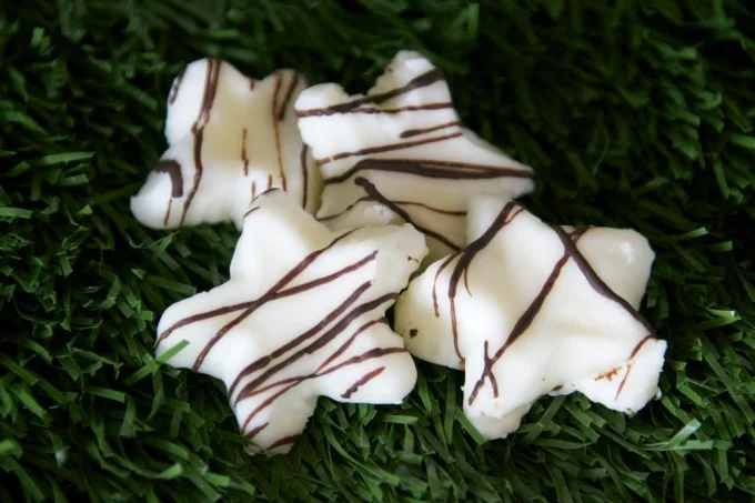 Homemade peppermint creams