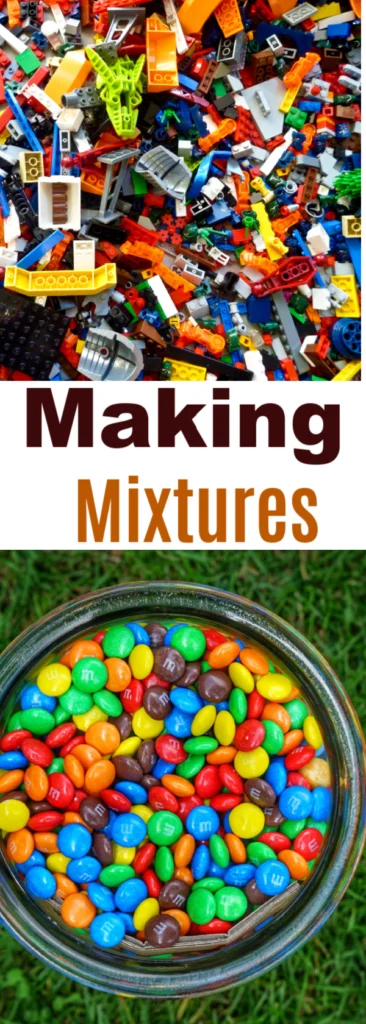 Make simple mixtures and then more complex mixtures that can be separated by filtration or evaporation #mixtures #chemistryforkids